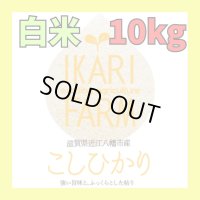 新米【６年産】コシヒカリ　白米10kg（5ｋｇ×2袋）