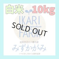 【６年産】みずかがみ　白米１０kg（5ｋｇ×２袋）　