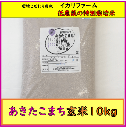 【４年産】あきたこまち　玄米10kg