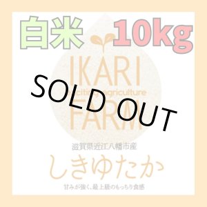 画像: 新米【６年産】しきゆたか　白米１０kg（5ｋｇ×2袋）