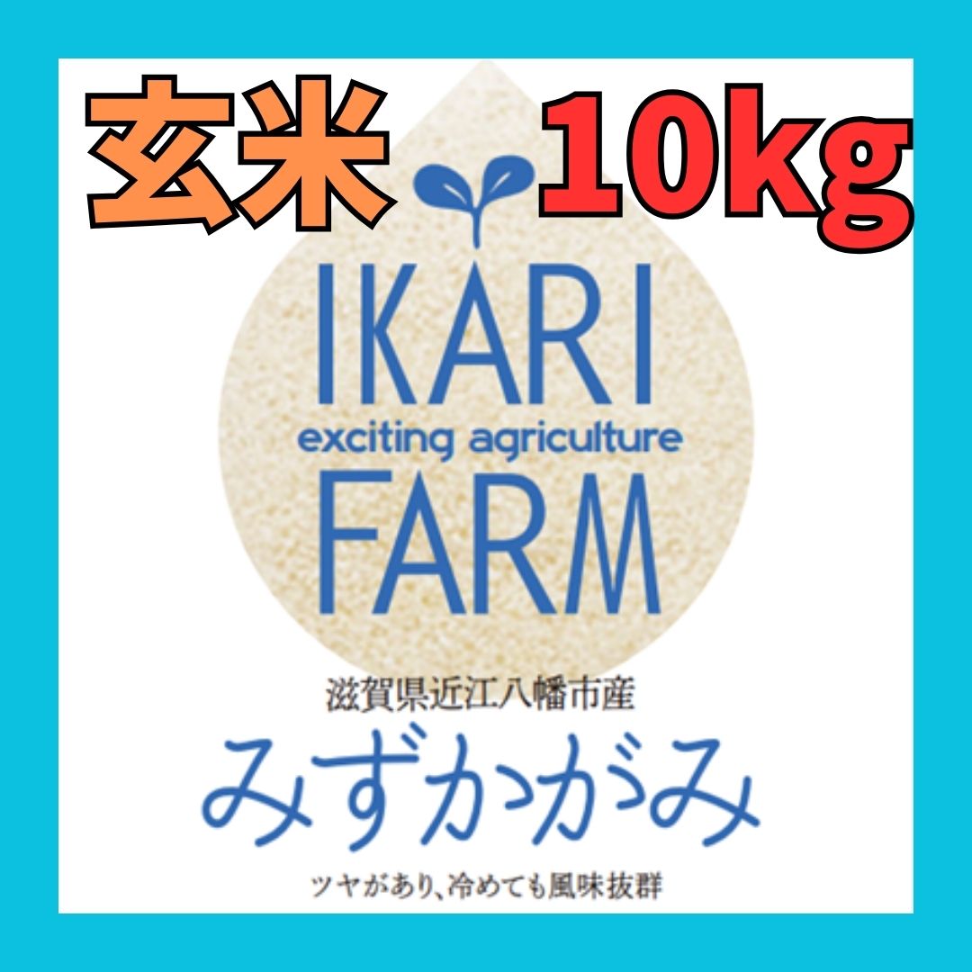6年産】みずかがみ 玄米10kg(5kg×2袋) - イカリファーム 6年産】みずかがみ 玄米10kg(5kg×2袋) - イカリファーム
